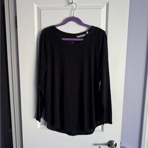 ATHLETA, Cutout Breezy, blk, NWT